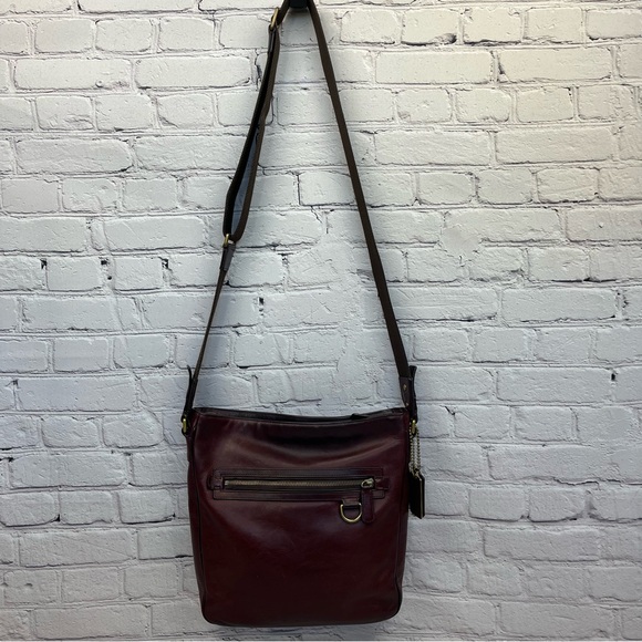 COACH Bleeker Legacy Leather Messenger Bag - Picture 16 of 16